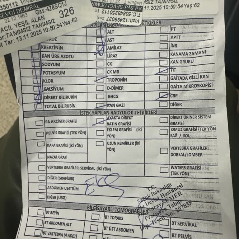 Acil Serviste İlgisizlik Ve Yanlış Yönlendirme Nedeniyle Mağduriyet Yaşadık