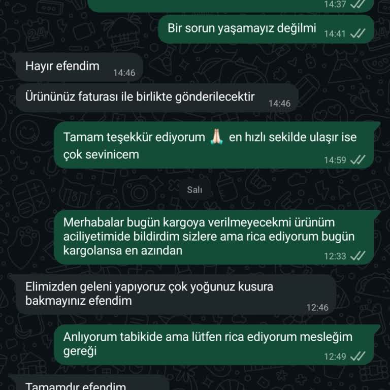 Sipariş Sonrası İletişimsizlik Ve Ücret İadesi Sorunu: Güven Kaybı Yaşadım