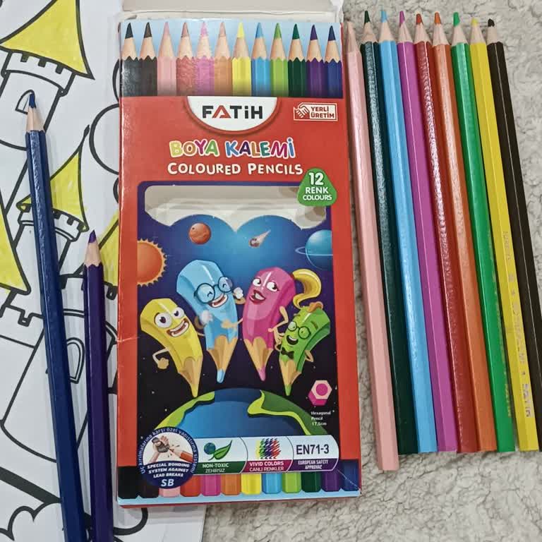 Fatih Kuru Boya Kalemleri İlk Kullanımda Sürekli Kırılıyor