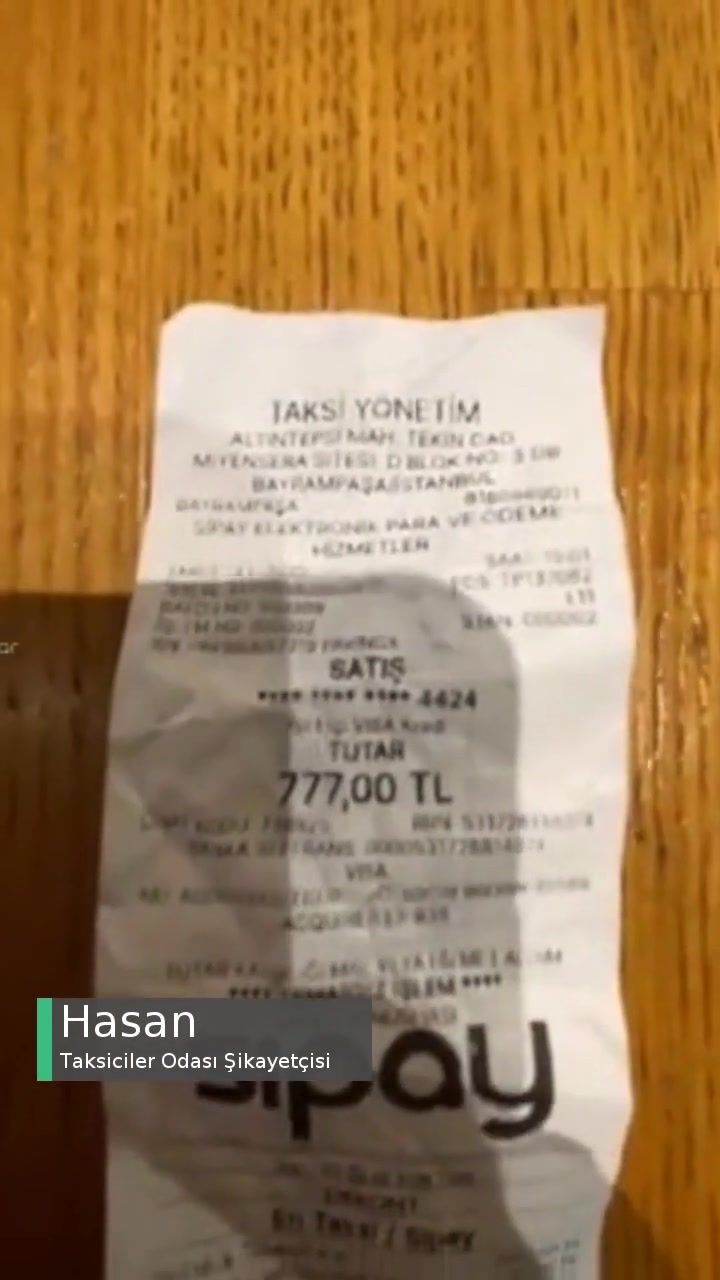 Taksiciler Odası %10 Komisyon Ücreti videonun kapak resmi