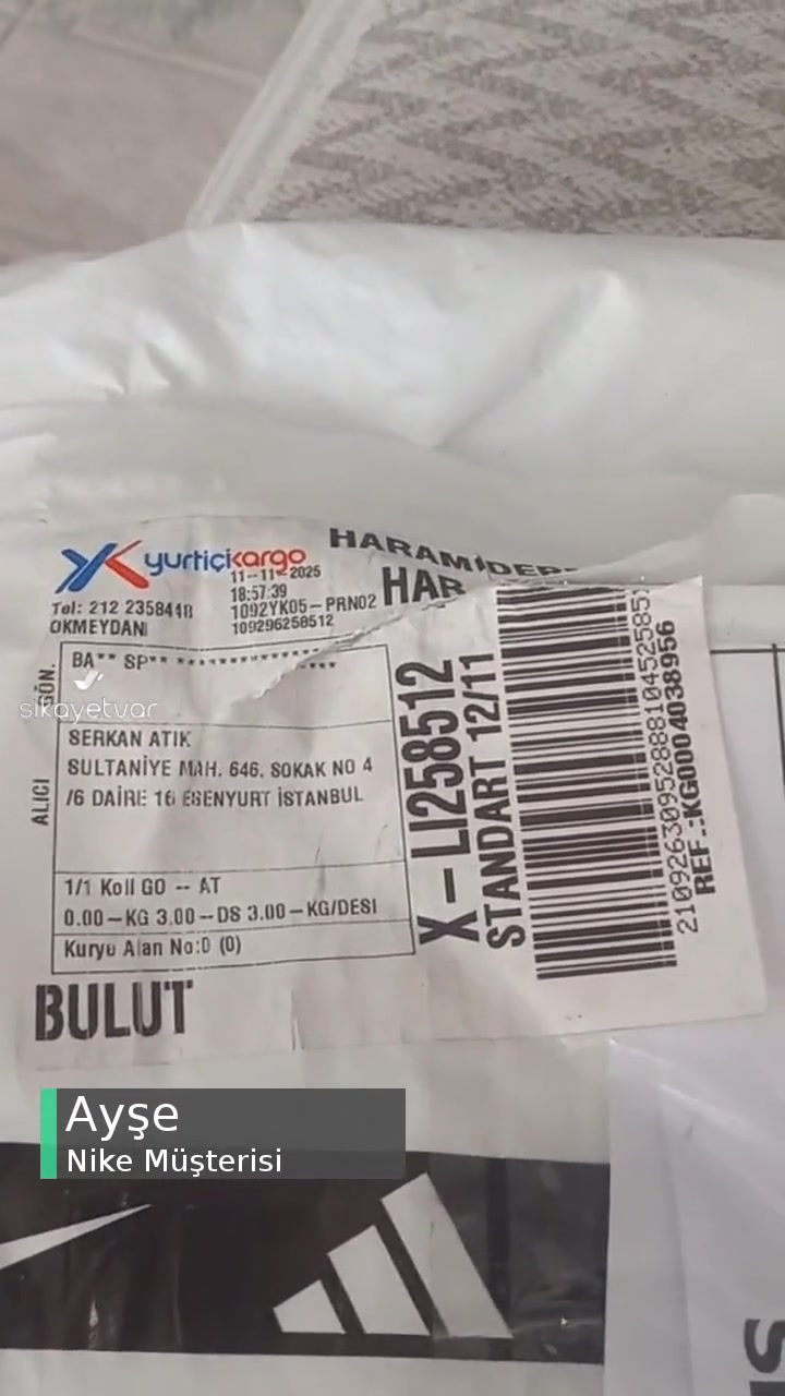 Nike Mağazalarından Giyilmiş Ayakkabı Gönderdiler! videonun kapak resmi