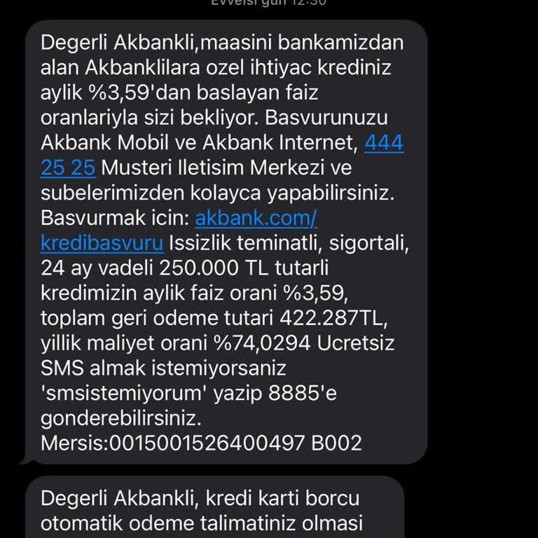 Ekstre Böldür İşlemi Yapılmadı Mağduriyet Yaşadım