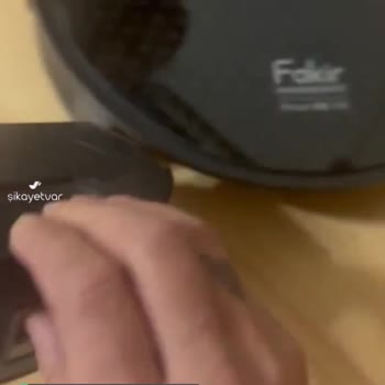 Fakir Süpürge Tozları Toz Haznesine Değil Pervaneye Topluyor