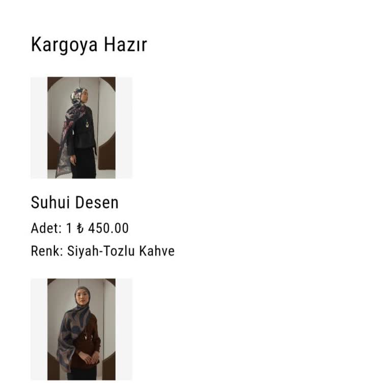 Modakaşmir Siparişim Günlerdir Kargoya Verilmedi