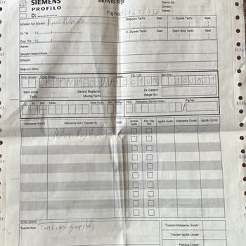 Siemens Derin Dondurucu Arızası Ve Servis Memnuniyetsizliği