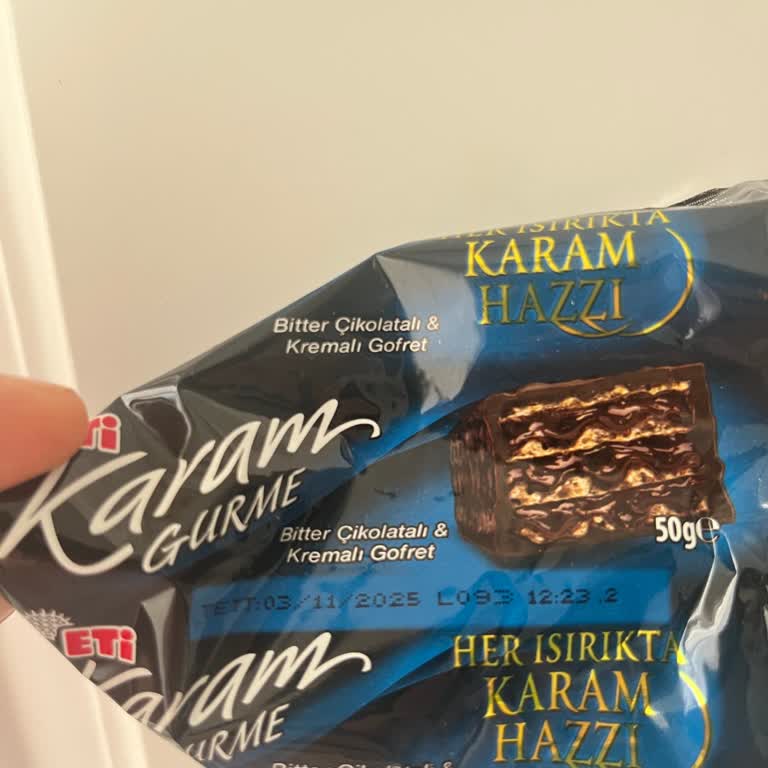 Bozuk Görünümlü Karam Çikolata İçin Çözüm Sunulmadı