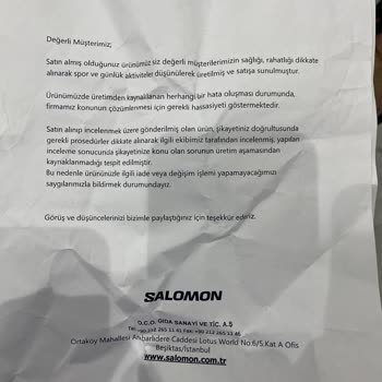 Kısa Sürede Yırtılan Ayakkabıya Garanti Reddi Hayal Kırıklığı Yarattı