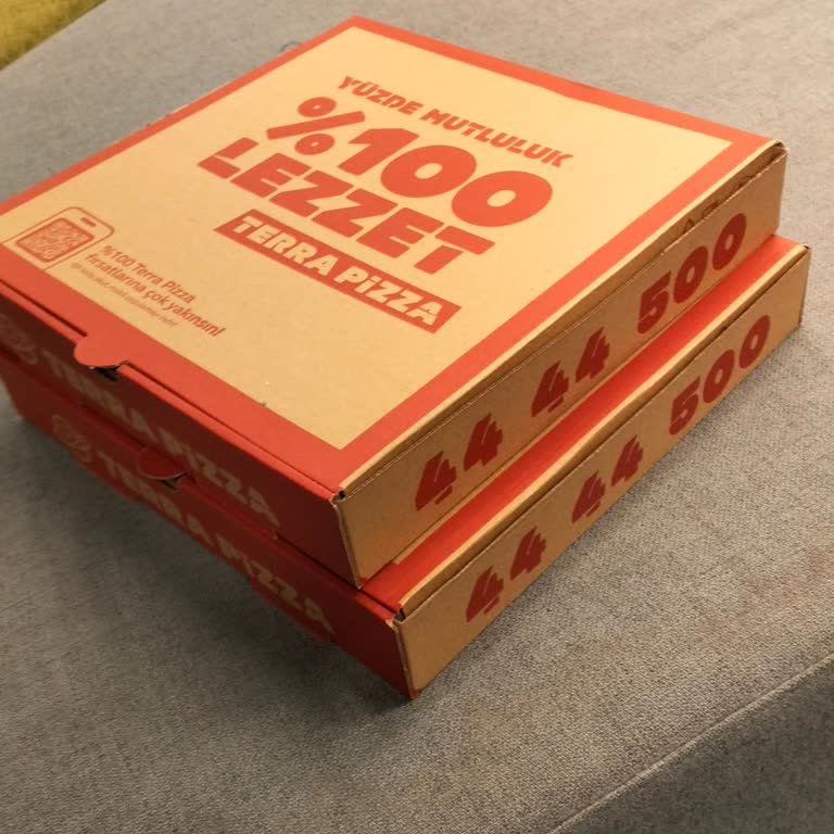 Terra Pizza Siparişim Ambalajsız Ve Poşetsiz Teslim Edildi Hijyen Endişesi Yaşadım