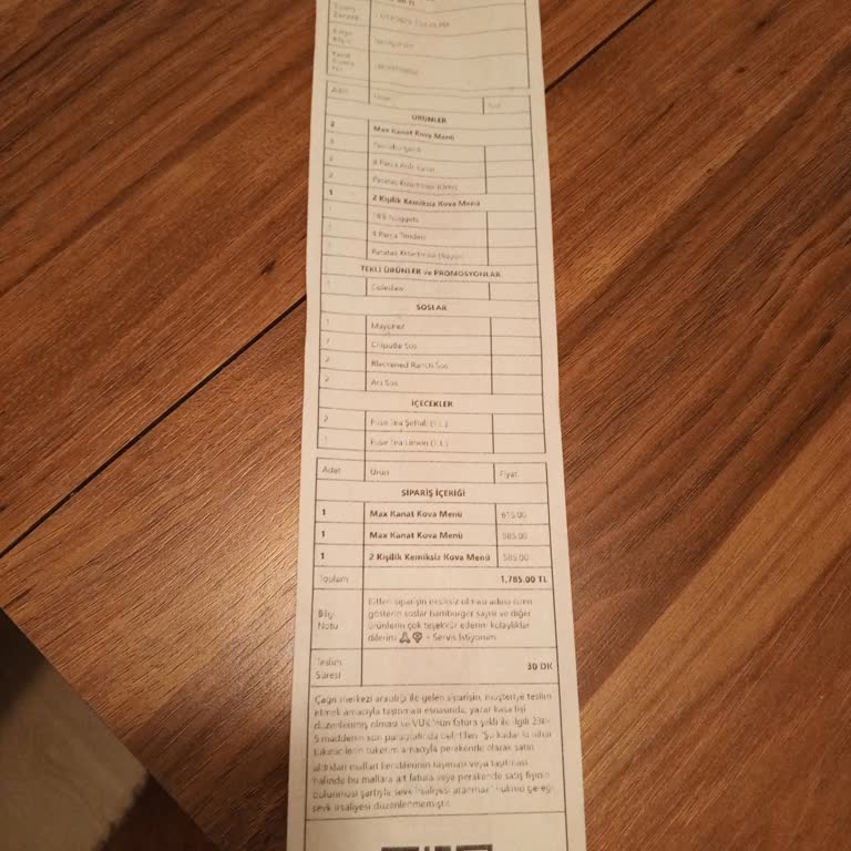 Siparişimde 4 Hamburger Eksik Geldi Paramızla Rezil Olduk