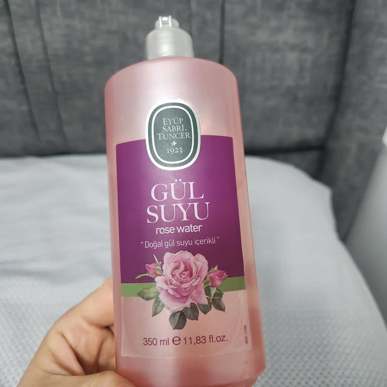 Eyüp Sabri Tuncer Gül Suyu Oğlumda Alerjik Reaksiyona Ve Kızarıklığa Neden Oldu