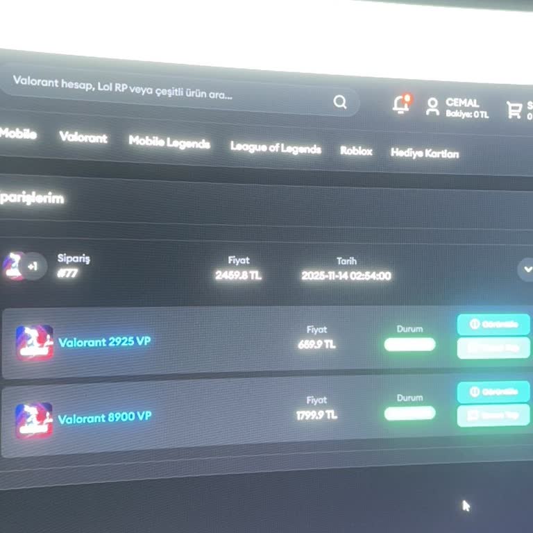 Satın Aldığım Valorant VP Teslim Edilmedi, Müşteri Hizmetleri Yanıt Vermiyor