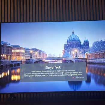 Televizyonum Tamirden Sonra Hiçbir Kanalı Göstermiyor, Teknik Servis Sorunu Çözmüyor