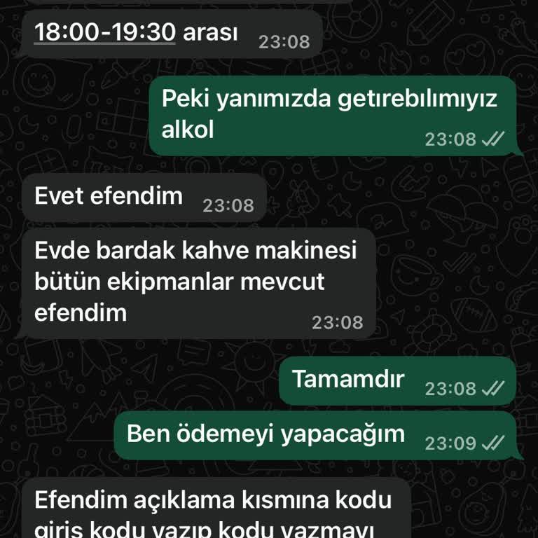 Bungalov Rezervasyonunda Ödeme Sonrası İletişim Kesildi Param İade Edilmiyor