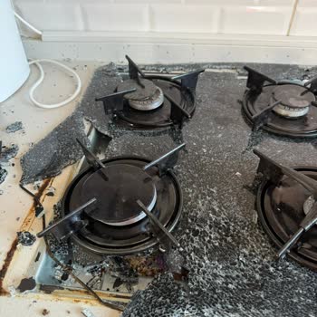 Vestel AO-65104 S-dg Built-In Hob Suddenly Exploded and Shattered