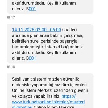TurkNet Sürekli Kopan İnternet ve Cevapsız Destek Nedeniyle Mağduriyet