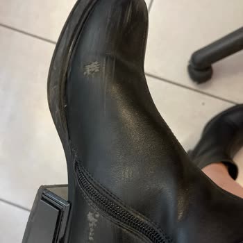 Kısa Sürede Deforme Olan Deri Bot İçin Değişim Talebi