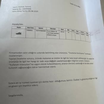 Yeni Alınan Ayakkabının Tabanından Sürekli Ses Gelmesi Mağduriyet Yaratıyor