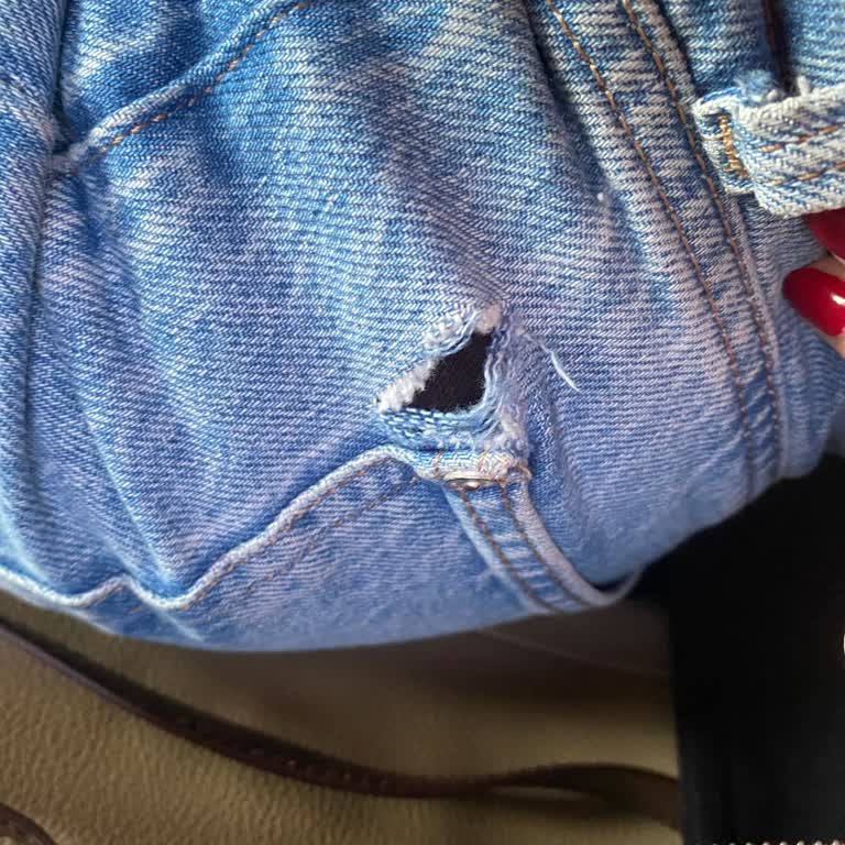 1 Yıl Dolmadan Yırtılan Jean Pantolon İçin Değişim Talebi