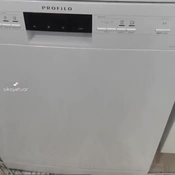 Profilo Bulaşık Makinesi Bulaşıklar Kirli Ve Kötü Koku İle Çıkıyor