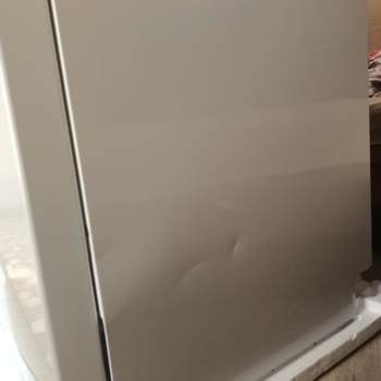 Bulaşık Makinesi Ezik Ve Islak Teslim Edildi Değişim Yapılmadı