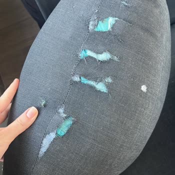 Aldığım Bahçe Koltuk Takımının Kılıfları Parçalanıyor, Firma İlgisiz Kaldı