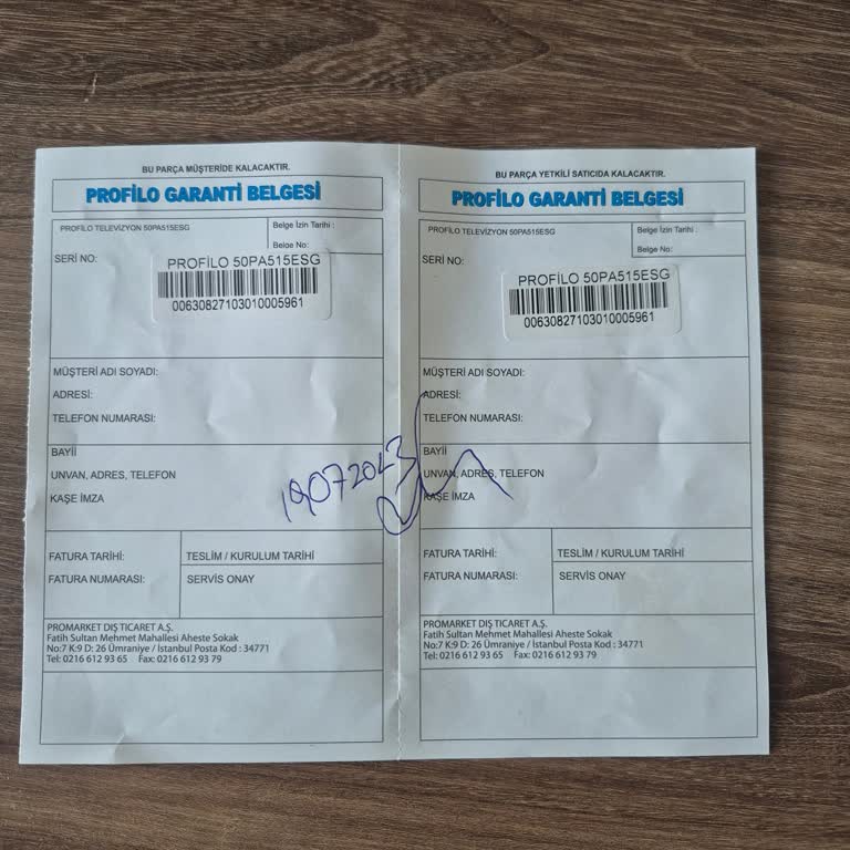 Garanti Sonrası Televizyon Arızası Ve Yetersiz Servis Hizmeti Nedeniyle Mağduriyet