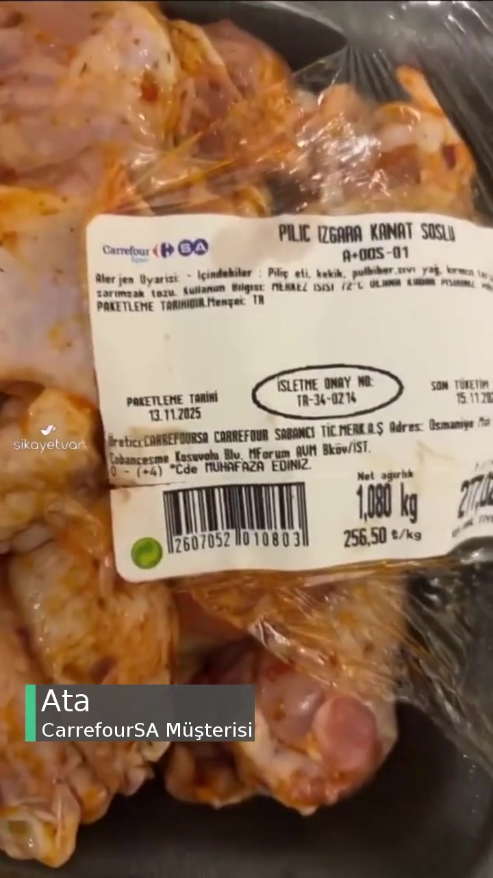 Carrefour SA Bozuk Et Satılması videonun kapak resmi