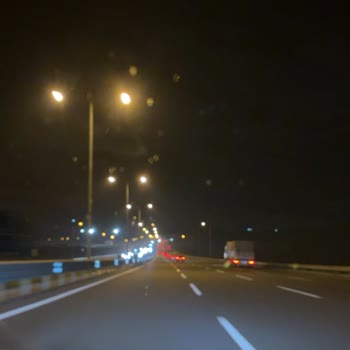 Kuzey Marmara Otoyolunda Gece Karanlığı Sürüş Güvenliğini Tehlikeye Atıyor