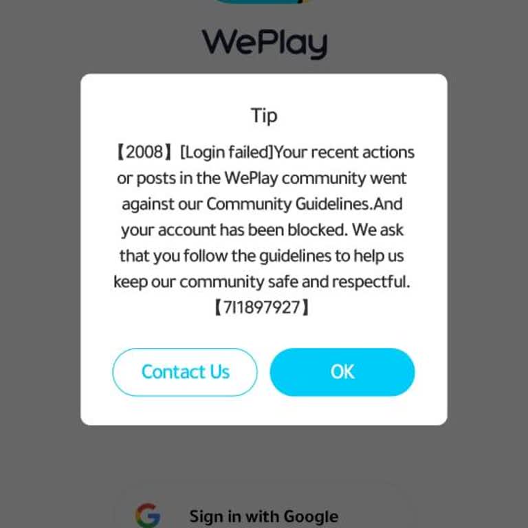 WePlay Blocked My ID After a Misunderstood Chat - I Did Nothing Wrong