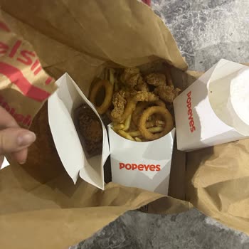 Eksik Ve Soğuk Ürün, Yetersiz Çözüm: Popeyes Axis AVM Siparişimde Hayal Kırıklığı
