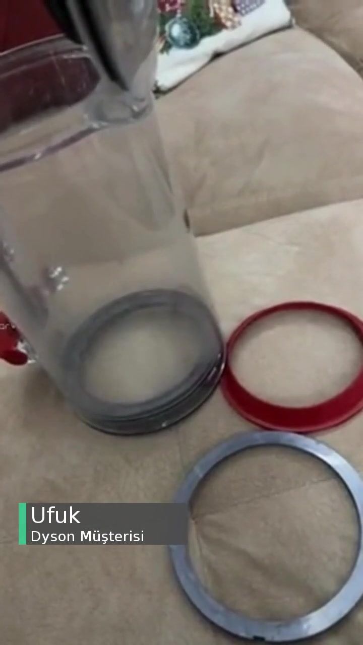 Dyson Toz Haznesi Kırmızı Lastik Yerinden Çıktı Takamıyoruz! videonun kapak resmi
