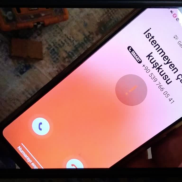 Numaramın Samsung Telefonlarda İstenmeyen Çağrı Olarak Görünmesi Sorunu