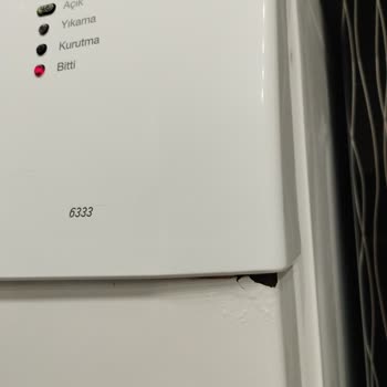 Arçelik Bulaşık Makinesinde Kısa Sürede Paslanma Ve Boya Dökülmesi Sorunu
