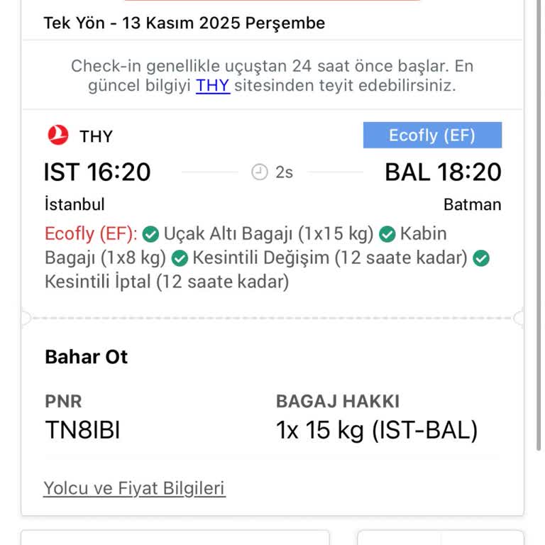 Arızalı Denilen Koltuğuma Başka Yolcu Oturtuldu Mağdur Oldum