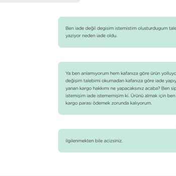 Yanlış Gönderilen Ürün Ve İade Sürecinde Yaşanan Mağduriyet