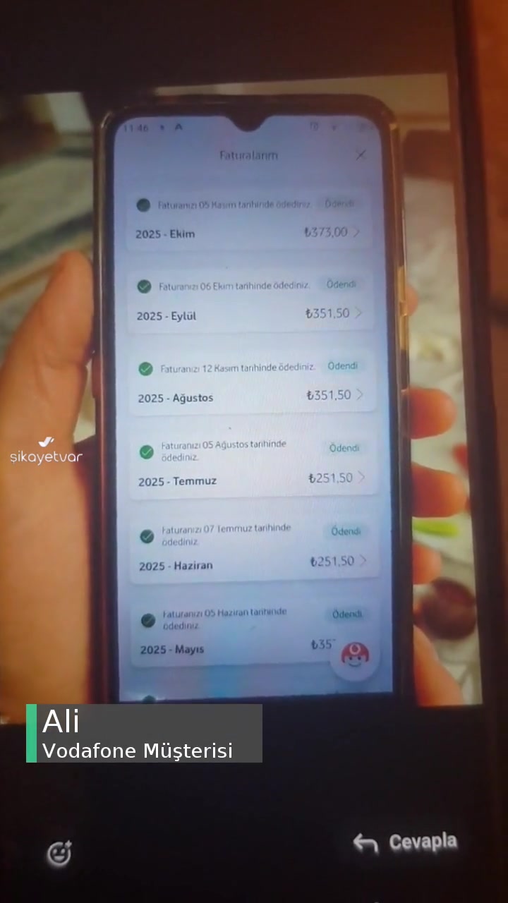 Hattım Vodafone'nin Hatası Yüzünden Kapandı videonun kapak resmi