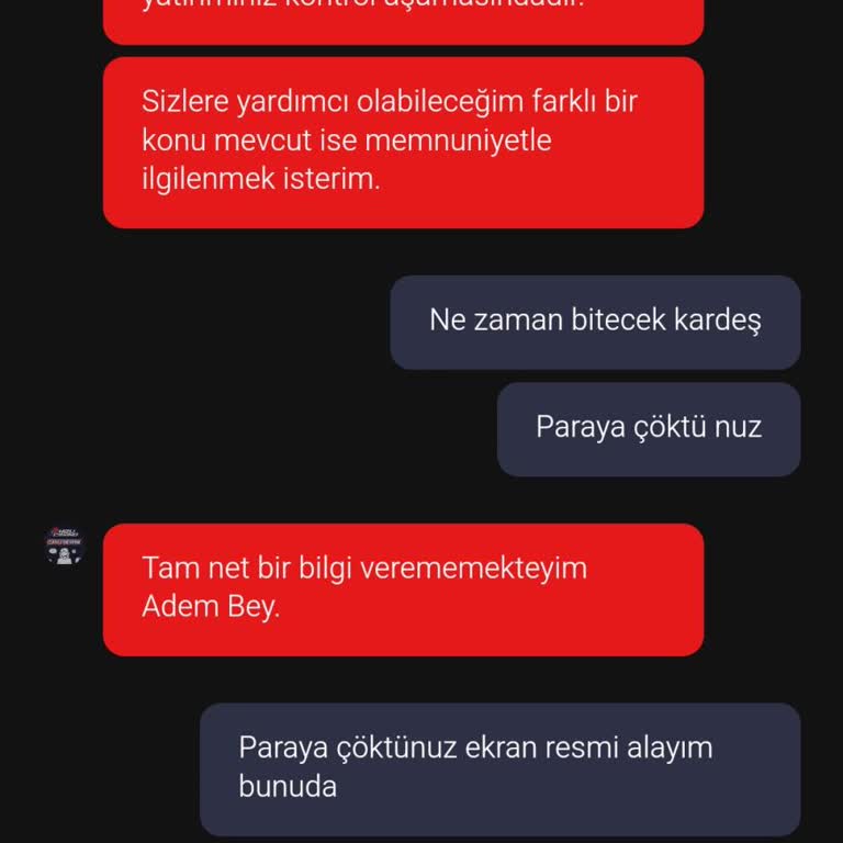 Hesabım Kapatıldı Param İade Edilmedi Müşteri Hizmetleri Yanıt Vermiyor