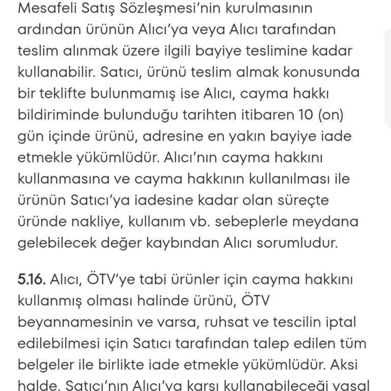 A101 Elektrikli Motosiklet Siparişi İptal Edilmiyor İade Talebim Reddedildi