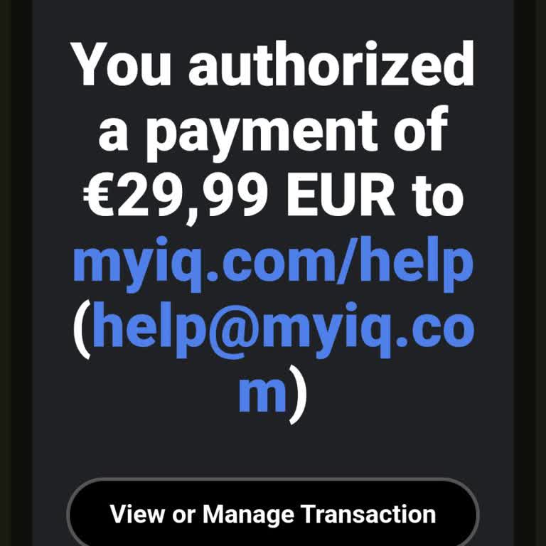 MyIQ Hidden Subscription For An Online Test