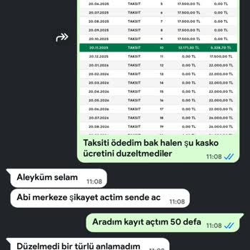 İptal Edilen Kasko Borcum Haksız Yere Sistemden Silinmiyor, Mağduriyetim Giderilmiyor