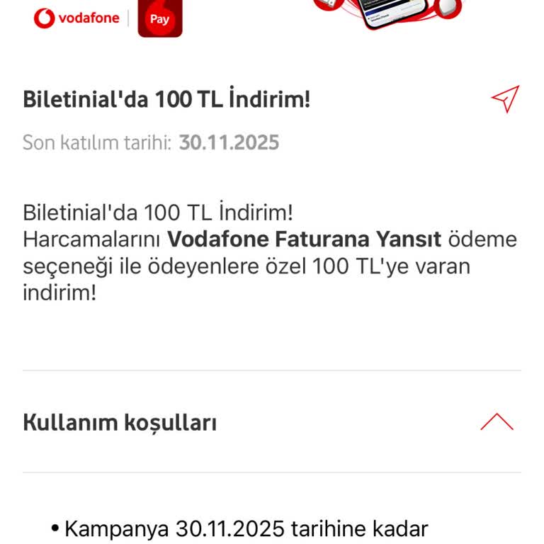 Faturama Yansıt Özelliğiyle Sinema Bileti Alamıyorum, Kampanya Hakkım Kullanılamıyor