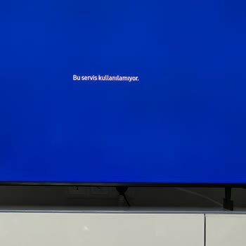 Samsung Televizyonun Sürekli Aynı Arızayı Vermesi Ve Çözüm Sunulmaması!