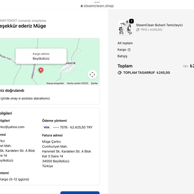 Satın Aldığım Ürün Bir Aydır Teslim Edilmedi Mağduriyetim Giderilmiyor