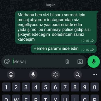 Sipariş Sonrası İletişim Kesildi Elbisem Gönderilmedi