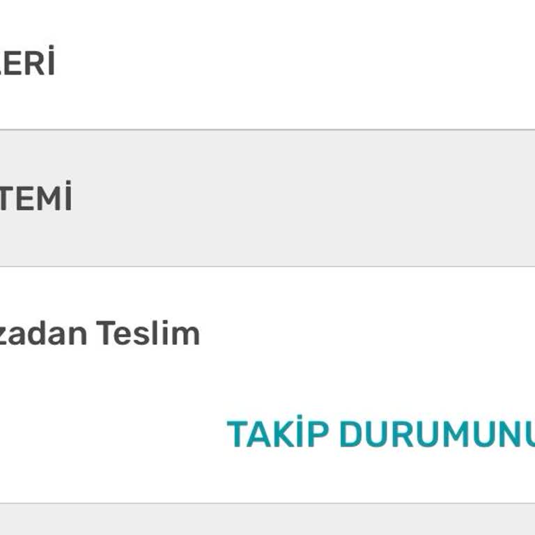 6 Gündür Kayıp Olan Siparişim İçin Çözüm Bekliyorum