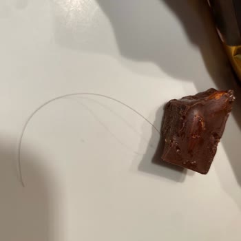 Paketli Çikolatadan Saç Çıkması Ve Gıda Güvenliği Endişesi
