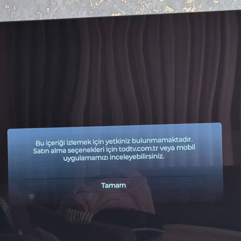 Android TV’de Üyelik Kodu Çalışmıyor, Canlı Yayın İzlenemiyor