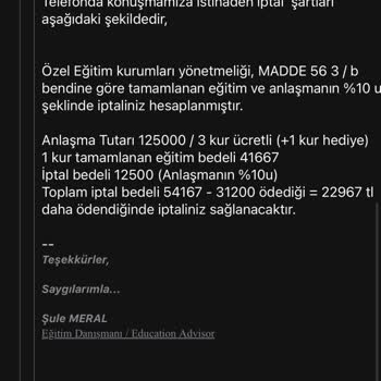 Haksız İptal Bedeli Ve Eksik Bilgilendirme Mağduriyeti