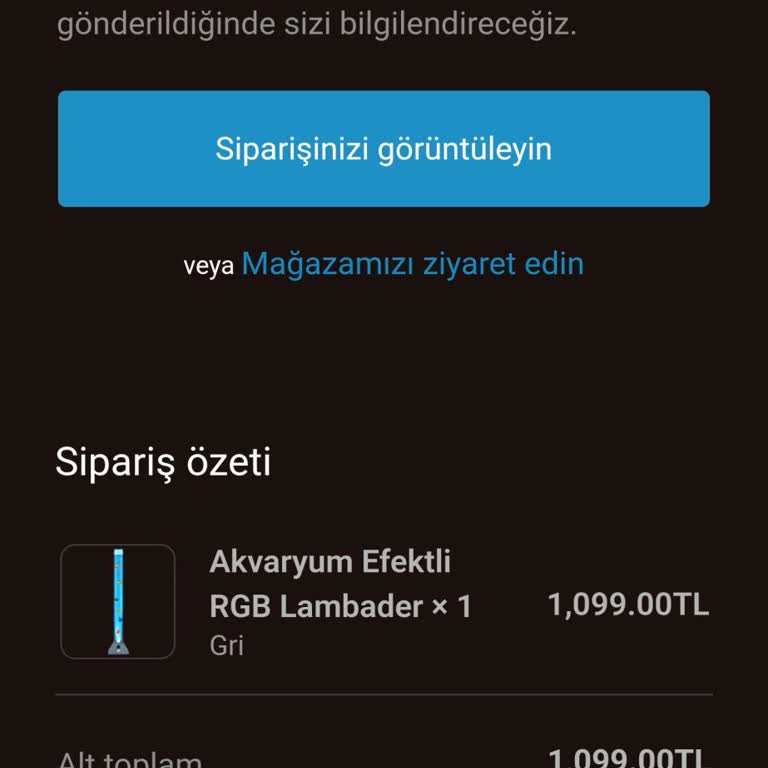 Siparişimin Kargolanmaması Ve Yetersiz Bilgilendirme