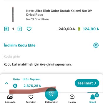 İndirimli Siparişim Gerekçesiz İptal Edildi Fiyat Farkı Mağduriyeti Yaşadım